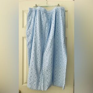 New Target Universal Thread baby blue eyelet skirt XXL